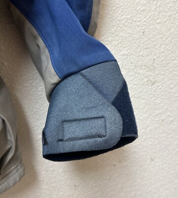 MS Racing Men Gore-Tex Isde Enduro Pro Jacket Blue Grey Sz M Read