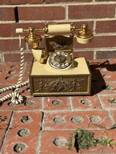Vintage 1970s French Style Rotary Dial Deco-Tel Telephone