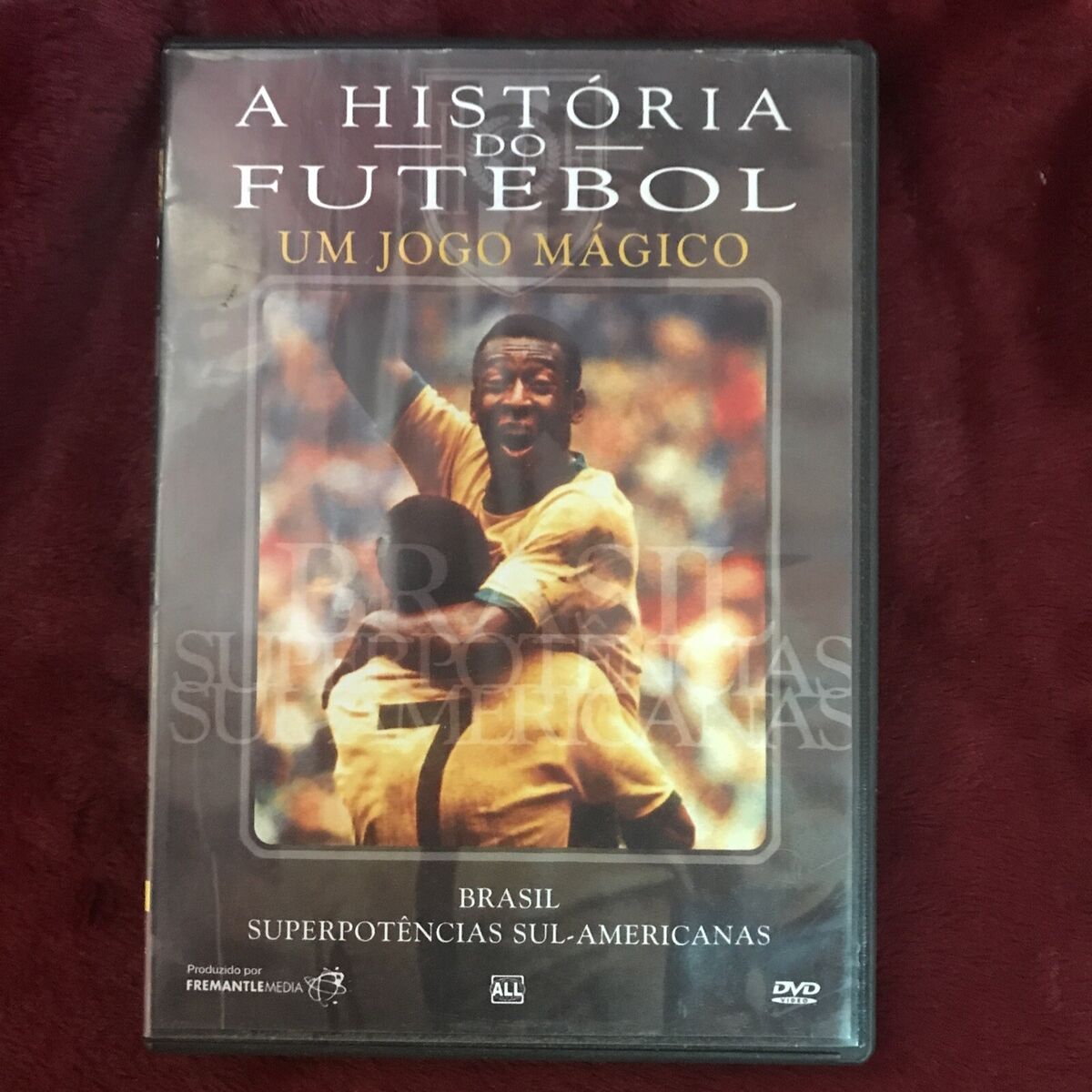 A Historia do Futebol Um Jogo Magico - Brasil Superpotencias Sul-Americanas  DVD