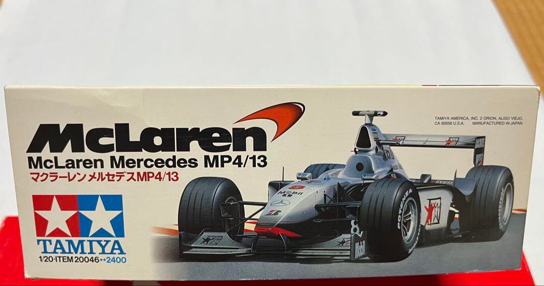 Tamiya - McLaren Mercedes MP4/13 - 1:20 Scale F1 Model Kit No
