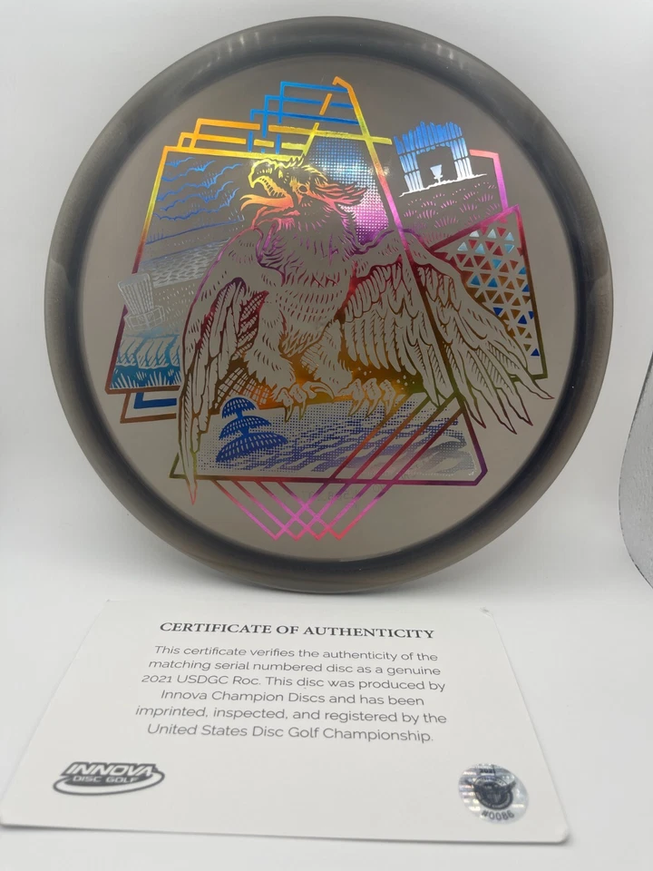 Innova disc golf 2021 USDGC Prismatic roc 180g pick your disc 13 to choose from - Image 3 of 4