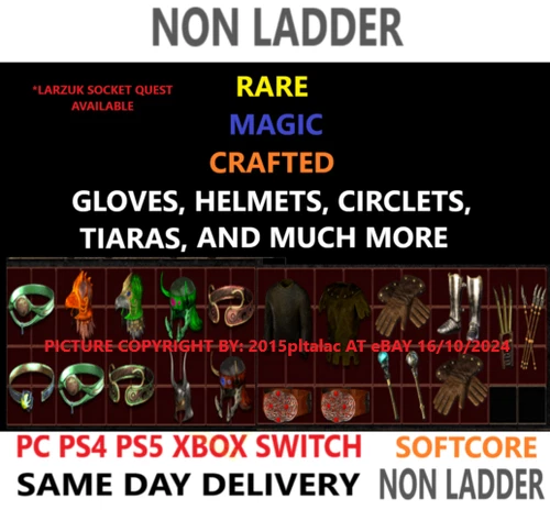 RARE MAGIC ITEMS NON LD✅ PC PS4 PS5 XBOX SWITCH ✅DIABLO 2 RESURRECTED ITEMS D2R