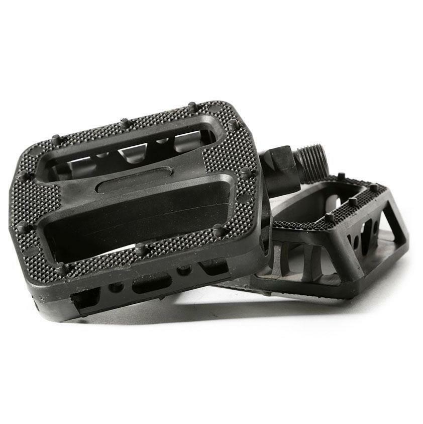 Eastern Bikes Atom BMX Bike Pedals - Black - 9/16" Axle