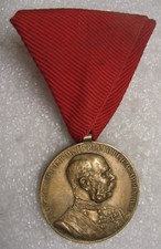 AUSTRIA HUNGARY FRANZ JOSEPH I THE JUBILEE MEDAL ,1898