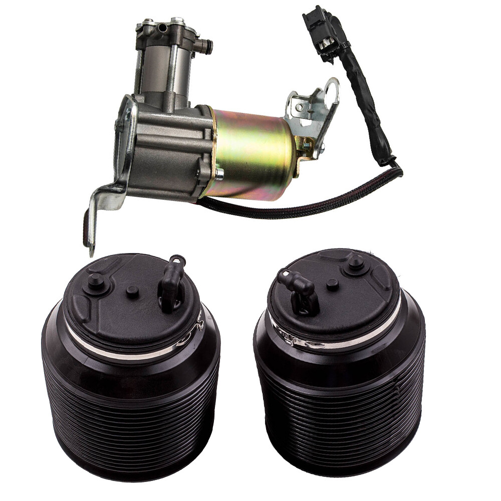 Air Suspension Compressor + Bellows for Toyota Land Cruiser Prado 2002-2009 Kit