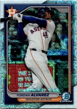 🔥2024 Bowman Chrome - Yordan Alvarez #48 Mojo Refractor🔥1015