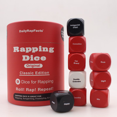 Rapping Dice (Classic Edition) 9 Dice for Rapping