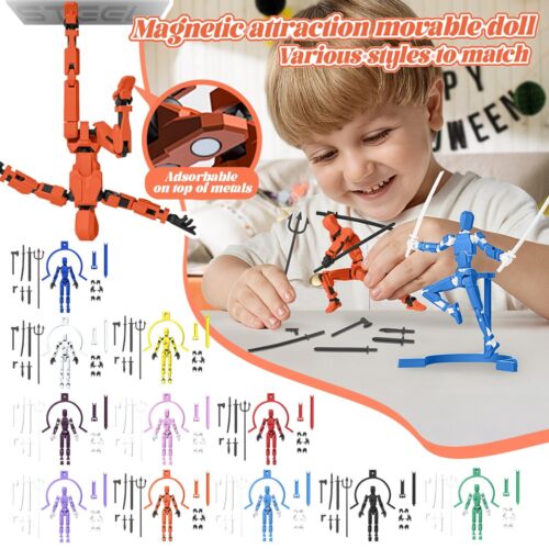 3D Action Figure Titan 13 Action Figure Toy Robot 3D Printed Jointed Movable US - Picture 2 of 23