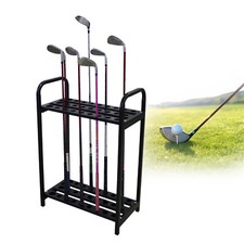 Putter Rack Display Rack Golf 27 Club Display Rack Indoor Outdoor Freestanding