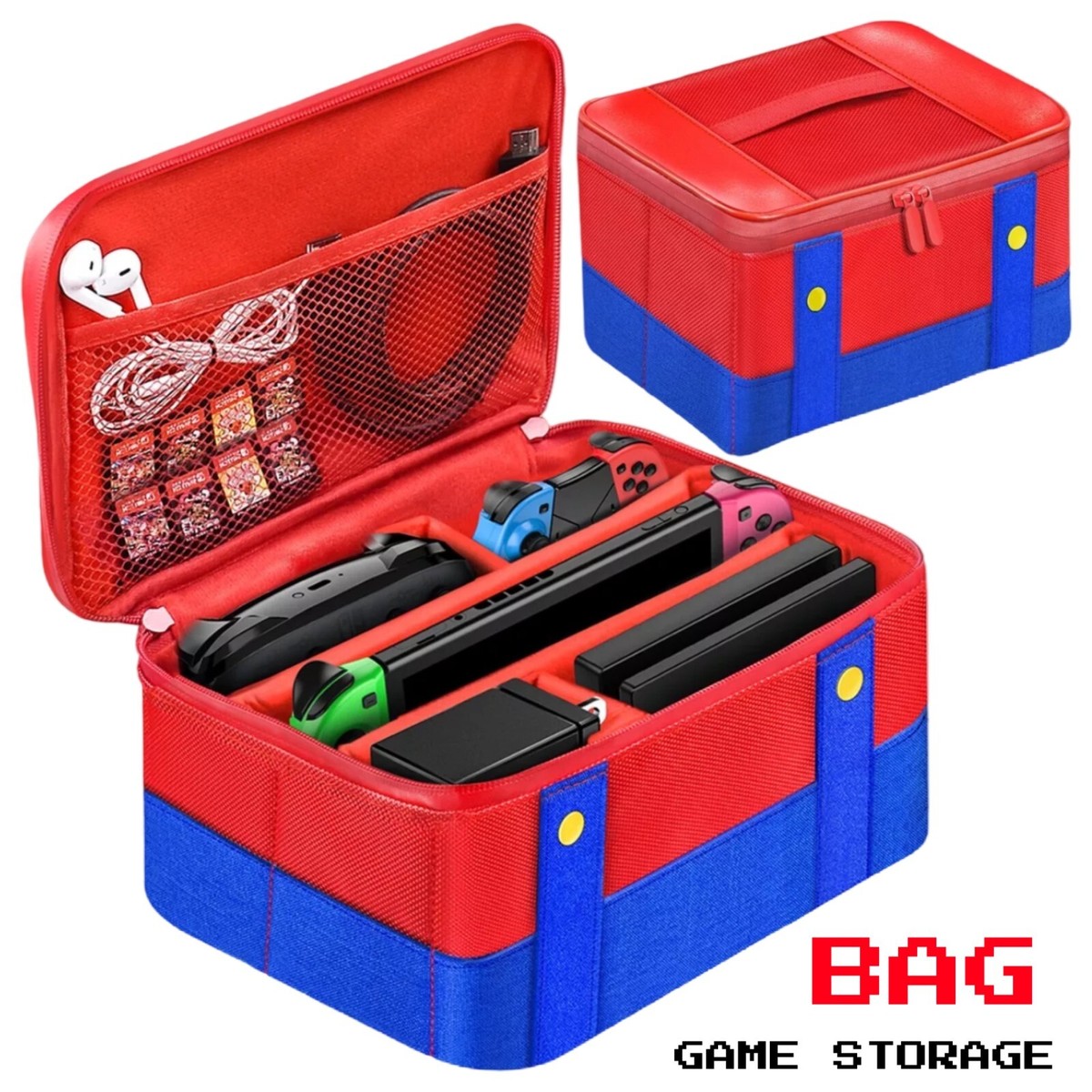 Travel Bag Nintendo Switch / OLED - Portable Carrying Case Cover