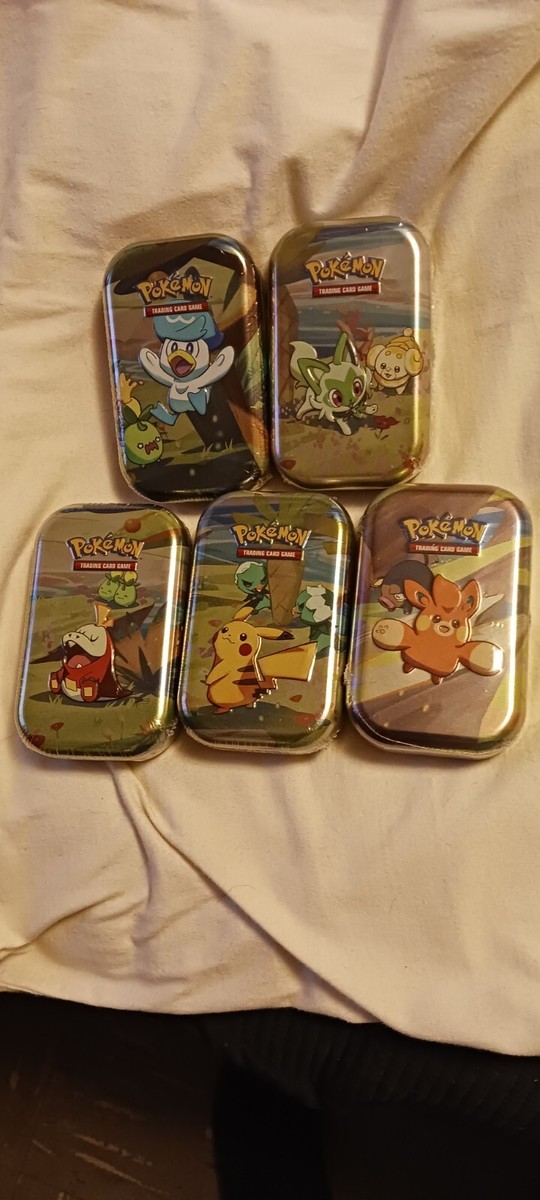 pokmon trading card game: paldea friends mini tin 5-pack Kanto Friends Mini Tin Display [Pokmon]