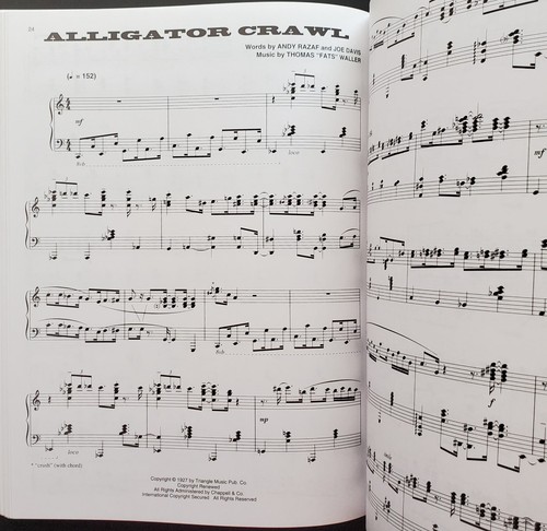 Thomas FATS Waller Piano Solos Songs From 1929 - 1937 Sheet Music Songbook - Picture 4 of 5