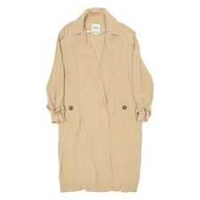 ZARA Manteau Léger Femme Beige