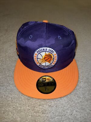 New Era Phoenix Suns NBA Tip-Off Series 59FIFTY Fitted Hat 7 1/4 Brand New