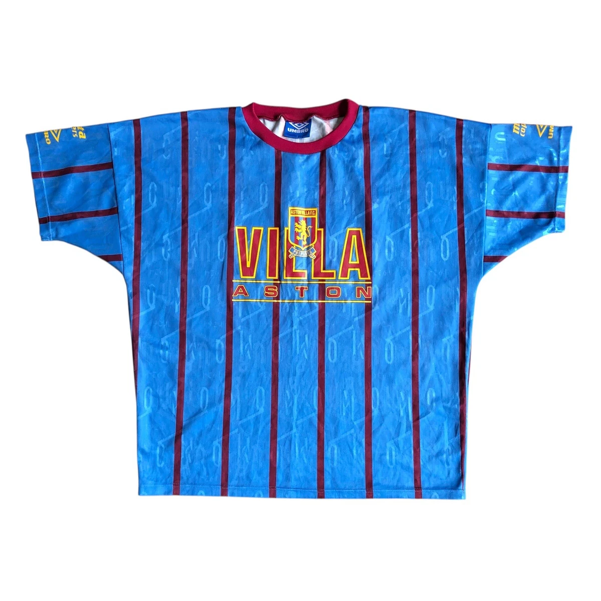 Umbro Aston Villa Shirt Only Memorabilia Football Shirts (English