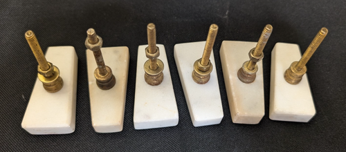 EINZIGARTIGE WEISSE Marmor Schublade Zug Schrank Knöpfe Menge 6 - Bild 9 von 16