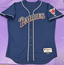 Authentic Team Issued San Diego Padres TBTC 1998 Majestic Jersey 46