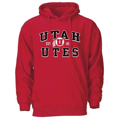 Utah Utes Heritage Hoodie - Red