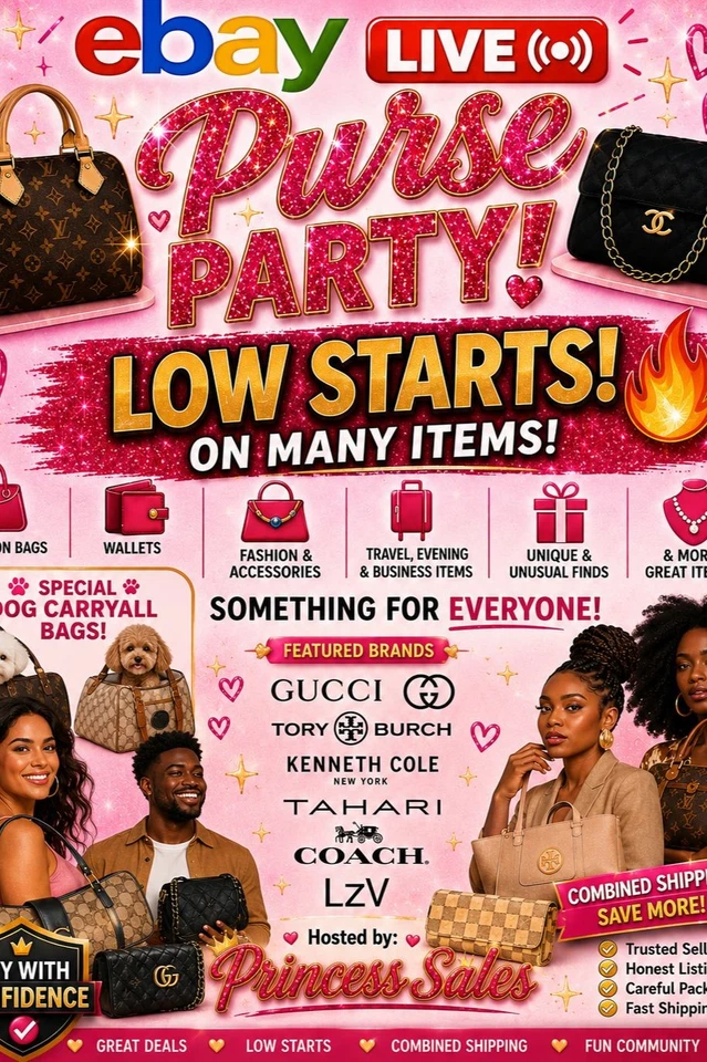 Tons of Fun Marathon PURSE PARTY Items Low Starts on many Items