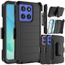 For Samsung Galaxy A16 5G A15 A36 Case Belt Clip Holster Heavy Duty Screen Cover