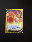 2026 Bowman Best Basketball Yarden Garzon Yellow Laser Patch AUTO /75 # gg-yg,A5