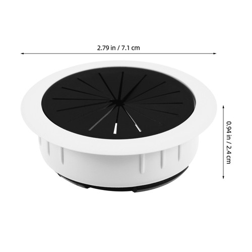 10 Pcs Desktop Wiring Box Cable Grommet Protector Furniture Hole Cover - 第 3/12 張圖片