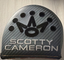 Scotty Cameron Design Milled Putter Headcover Gray - 1 Pc Golf Head Cover