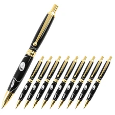 Power Pen Kit, Gold Finish, 10 Pack, Legacy Woodturning