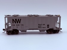 Atlas HO 20007698 - Master - Portec 3000 Covered Hopper "Norfolk  Western"