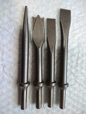 Sears Craftsman Tools 18684 Air Hammer 4 Piece Bit Set.