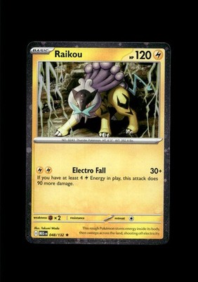 Miscellaneous Cards & Products #048/132 Raikou Cosmo Holo