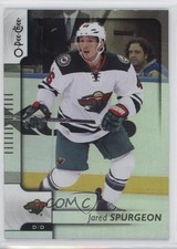 2017-18 O-Pee-Chee Rainbow Foil Jared Spurgeon #408 2a8