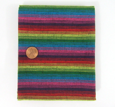 Kaffe Fassett Reversible Fabric Woven Shot Cotton Stripe Sew Quilt - FAT QUARTER
