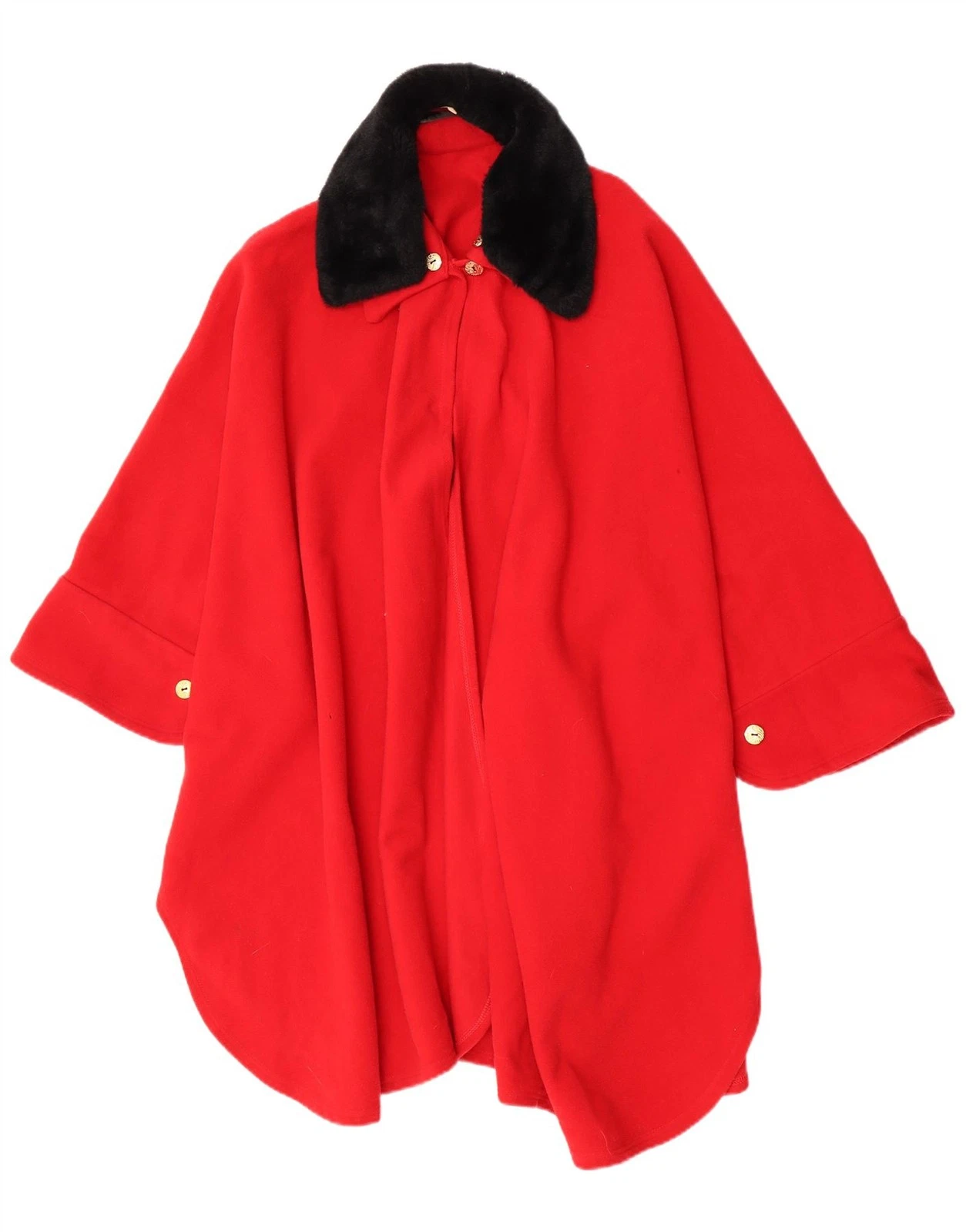 Vintage Womens Poncho Coat One Size Red CA10
Opens in a new window or tab
