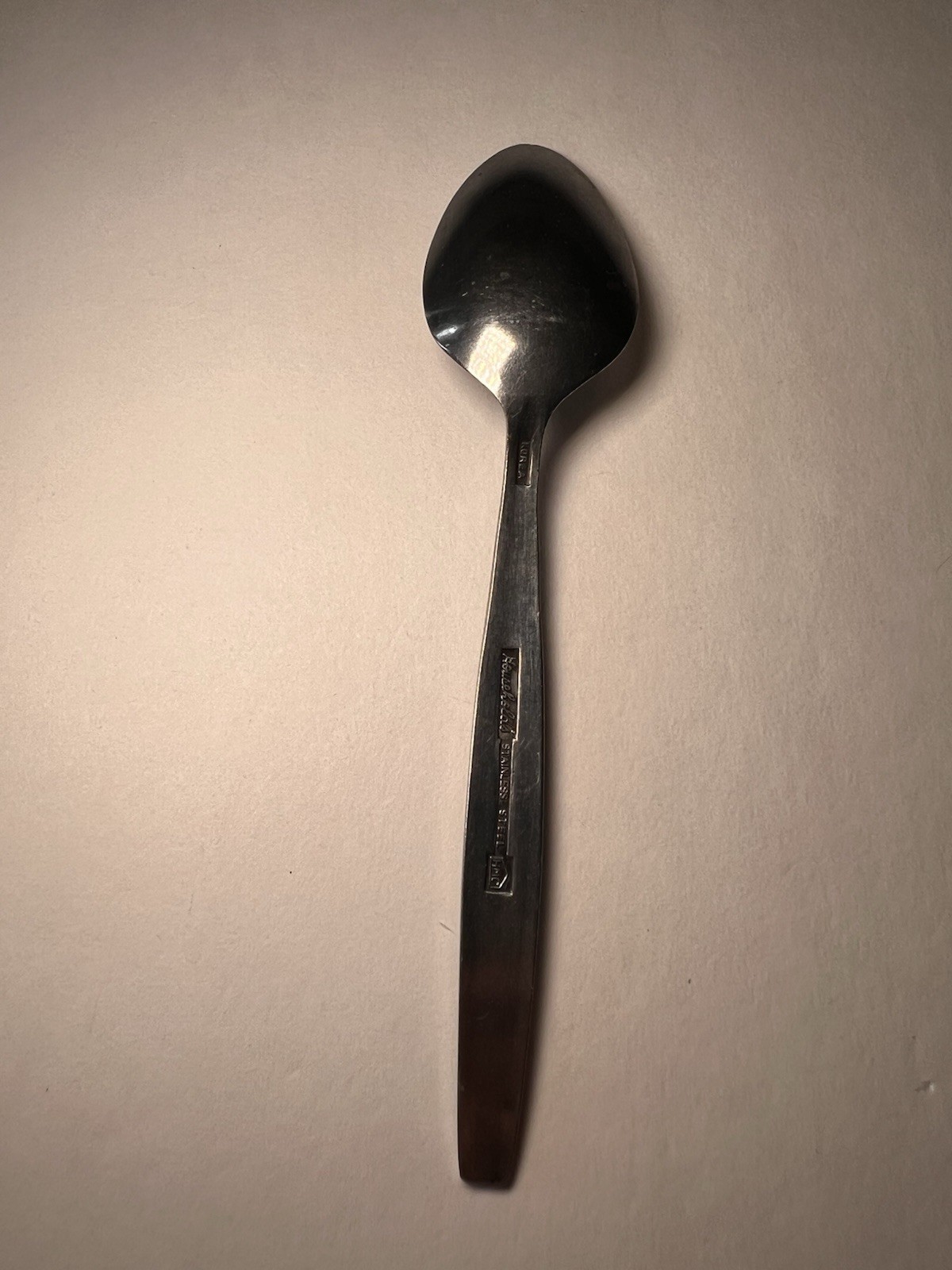 HOUSEHOLDS HMC Stainless 1 Tea Spoon Flatware 6” Silverware Textured Floral