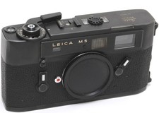 @ Leica M5 film camera body black 35mm rangefinder camera NEEDS SERVICE