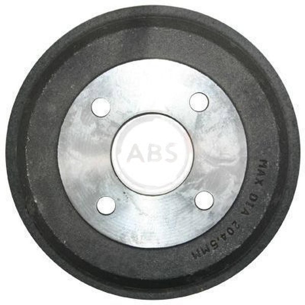 Bremstrommel Rotierend Ø 203 Mm 49 Mm A.B.S. FüR U.A. Ford Mondeo-image