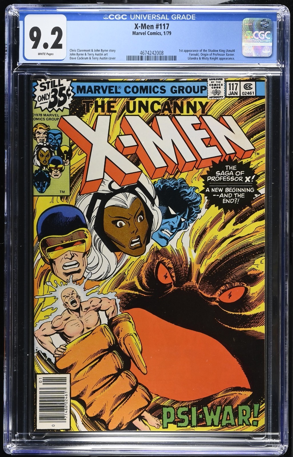 Uncanny X-men #117 Shadow King❗️アメコミリーフ Uncanny X-men #117 Shadow King❗️アメコミリーフ 本