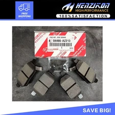 For 2009-2019 Toyota Corolla Prius Rear Brake Pads Genuine Toyota MADE IN USA .