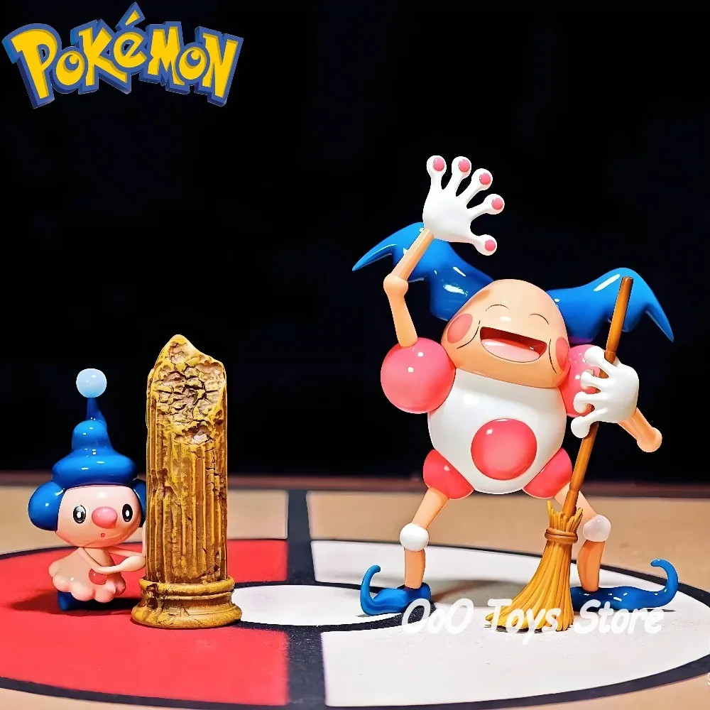5-9CM Pokemon Mr Mime Anime Figure PVC Statue Desktop Ornament Toy Gift