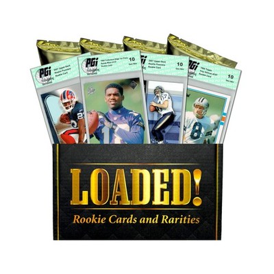 LOADED! Legends Football PGI 10 Rookie Card Box Randy Moss Kurt Warner Jr. Seau+