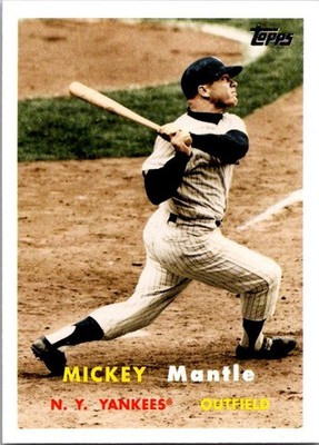 2008 Topps Updates & Highlights #MMS74 Mickey Mantle Mickey Mantle Story