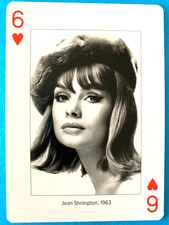RARE MODEL STAR JEAN SHRIMPTON 1963 SWINGING LONDON ROOKIE CARD FRENCH EDITION