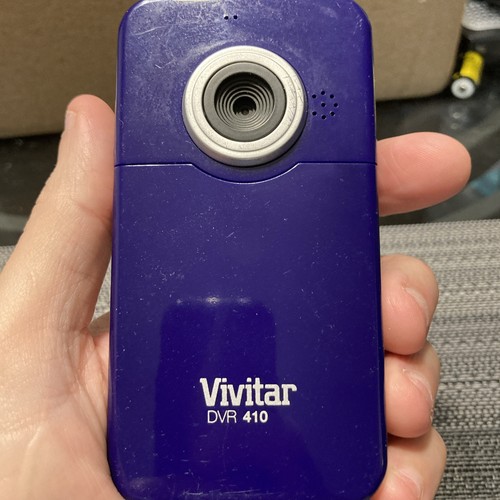 Vivitar DVR-410 Camcorder - Grape tested and working - Picture 22 of 22