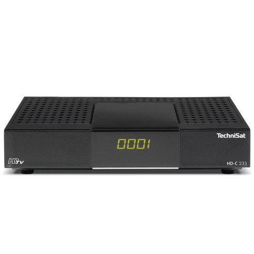 TechniSat HD-C 233 DVB-C Receiver schwarz DVB-Receiver H264 HDTV MPEG-4 - Bild 1 von 3