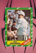 1986 Topps - Ron Jaworski #269 C* on Copyright Line