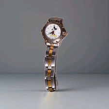 Rare Vintage Disney Mickey Mouse Swiss Movement Watch Collectible Works