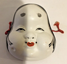 Japanese Traditional Noh Mask Women Omen Kabuki Miniature Wall decor