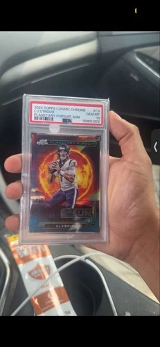 2024 Topps Cosmic Chrome Planetary Pursuit CJ Stroud Sun PSA 10 Houston Texans