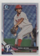 2018 Bowman Draft Chrome Refractor Adonis Medina #BDC-128 7at
